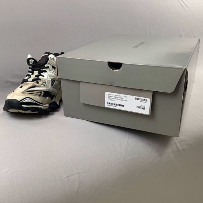 Ba*len*cia*ga track 2 sneakers black/ivory