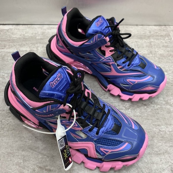 Ba*len*cia*ga track 2 sneakers blue / pink