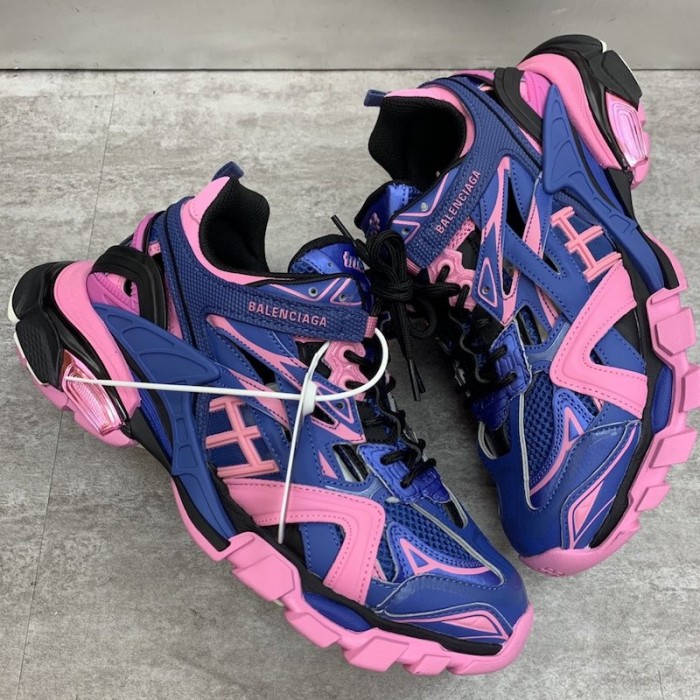 Ba*len*cia*ga track 2 sneakers blue / pink