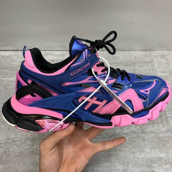 Ba*len*cia*ga track 2 sneakers blue / pink