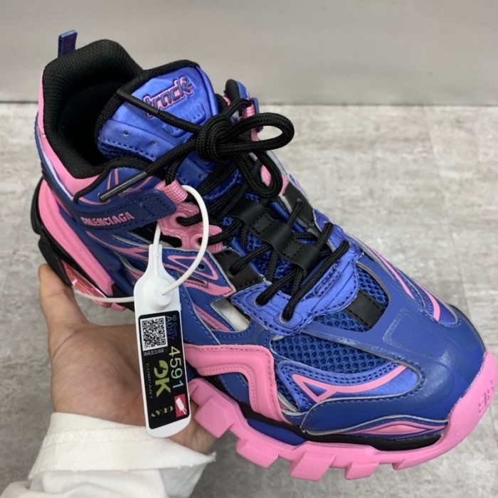 Ba*len*cia*ga track 2 sneakers blue / pink