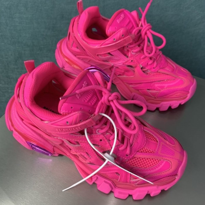 Ba*len*cia*ga track 2 sneakers fluo pink