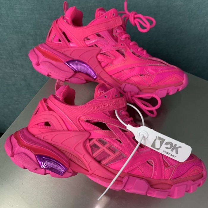 Ba*len*cia*ga track 2 sneakers fluo pink
