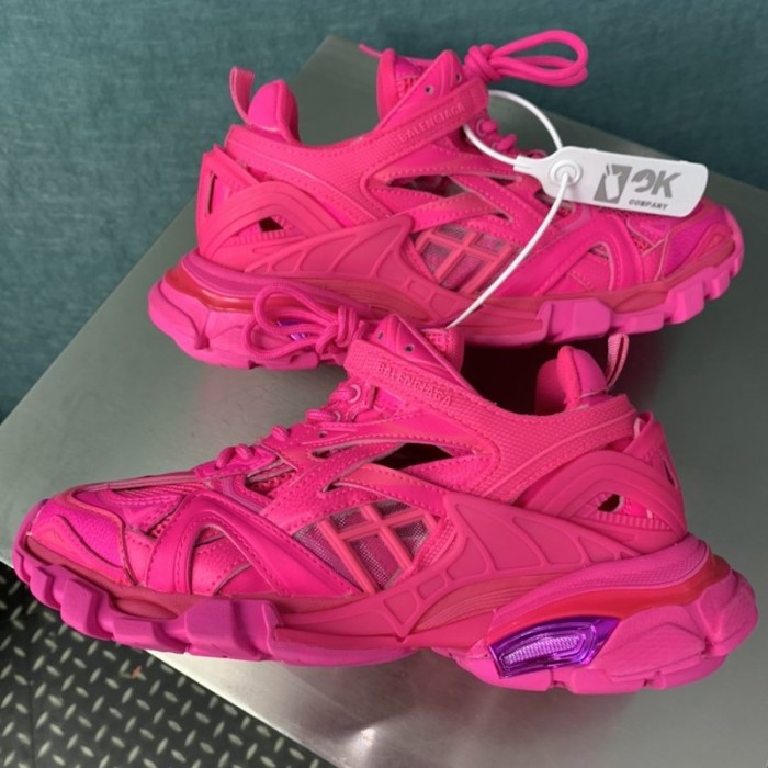 Ba*len*cia*ga track 2 sneakers fluo pink