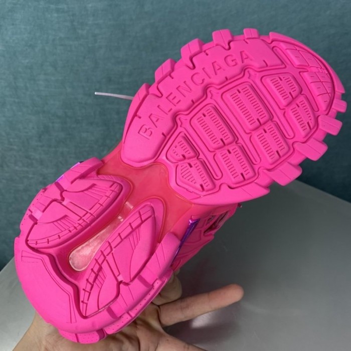 Ba*len*cia*ga track 2 sneakers fluo pink