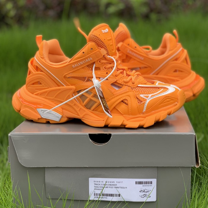 Ba*len*cia*ga track 2 sneakers orange