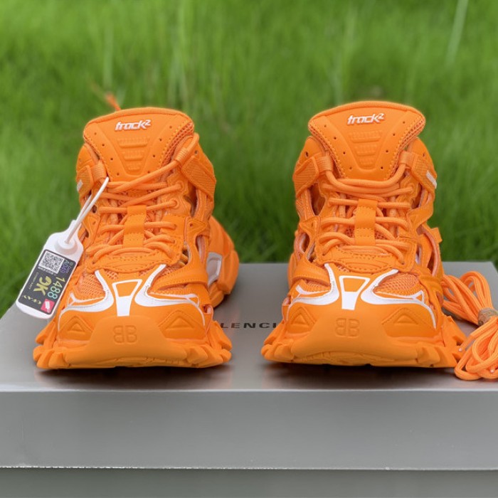 Ba*len*cia*ga track 2 sneakers orange