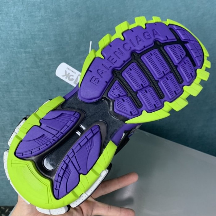 Ba*len*cia*ga track 2 sneakers purple/green