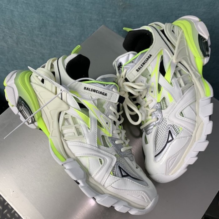 Ba*len*cia*ga track 2 sneakers white/green
