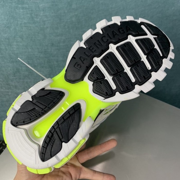 Ba*len*cia*ga track 2 sneakers white/green