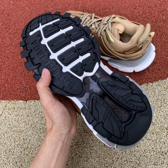 Ba*len*cia*ga track 3.0 sneakers gold
