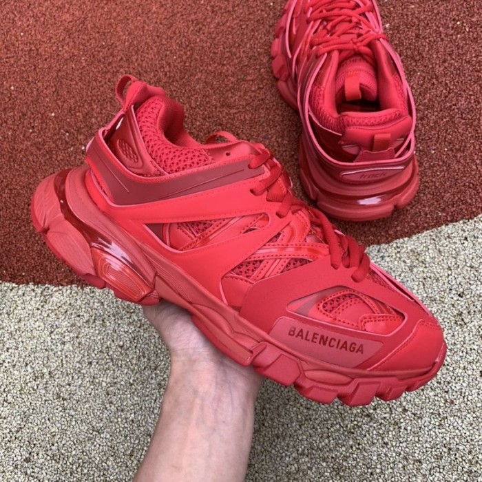 Ba*len*cia*ga track 3.0 sneakers red