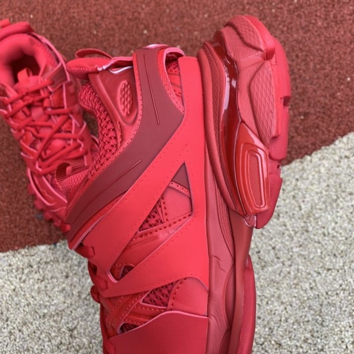 Ba*len*cia*ga track 3.0 sneakers red