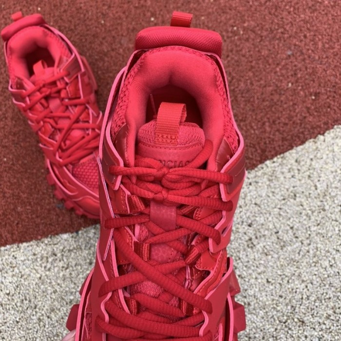 Ba*len*cia*ga track 3.0 sneakers red