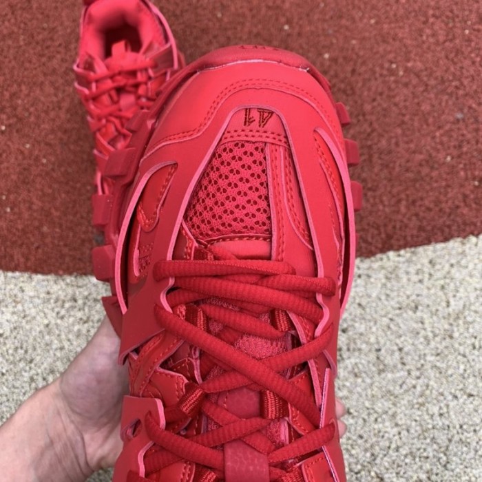 Ba*len*cia*ga track 3.0 sneakers red