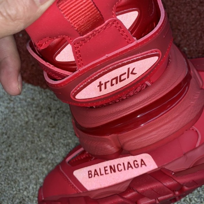 Ba*len*cia*ga track 3.0 sneakers red