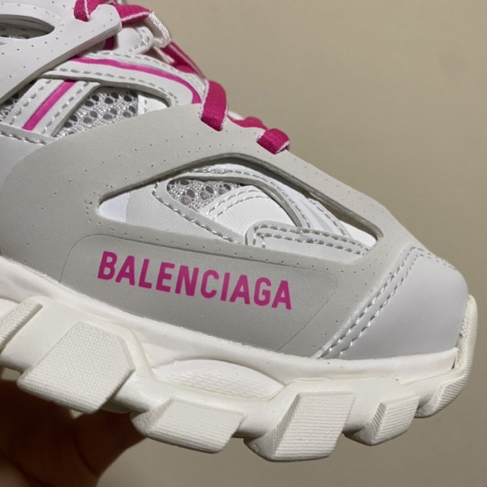 Ba*len*cia*ga track mule white / rose