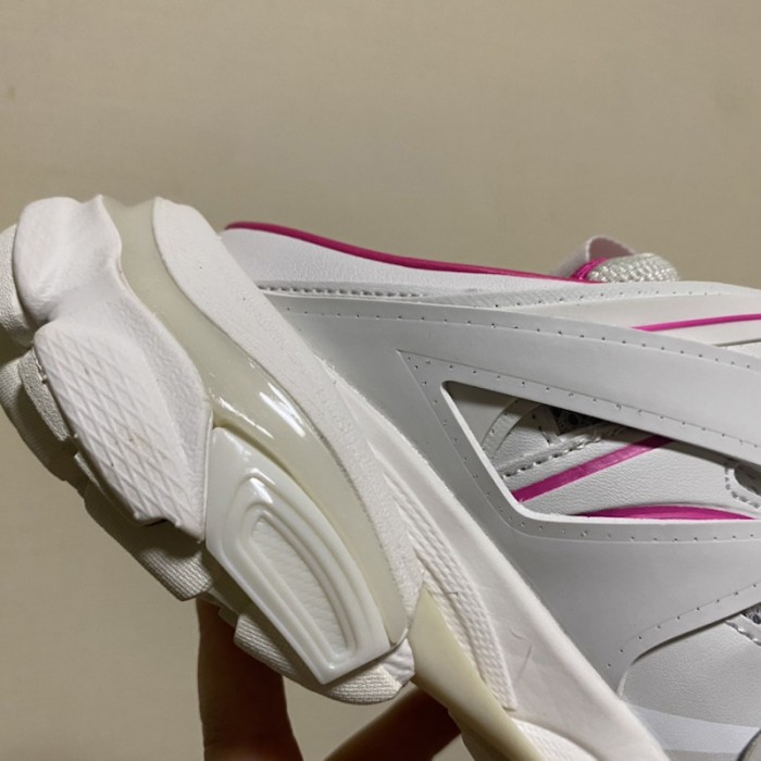 Ba*len*cia*ga track mule white / rose