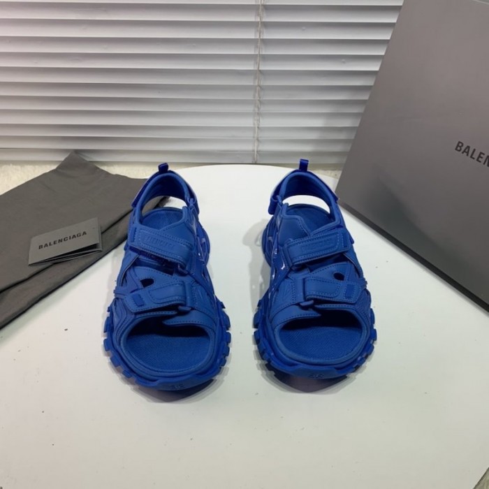 Ba*len*cia*ga track sandal rubber blue
