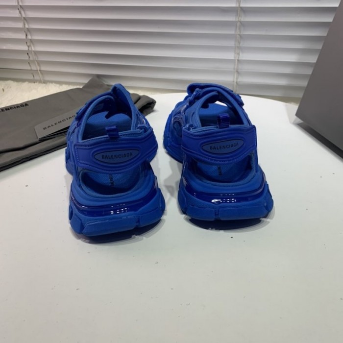 Ba*len*cia*ga track sandal rubber blue