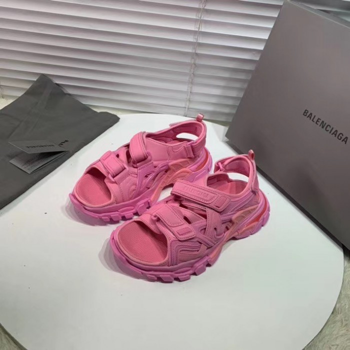 Ba*len*cia*ga track sandal rubber pink