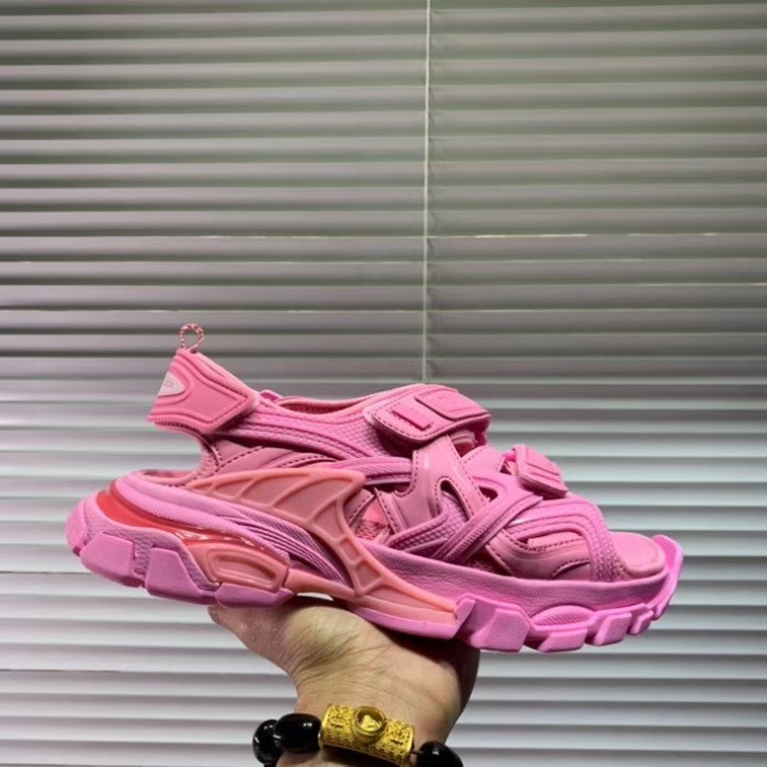 Ba*len*cia*ga track sandal rubber pink
