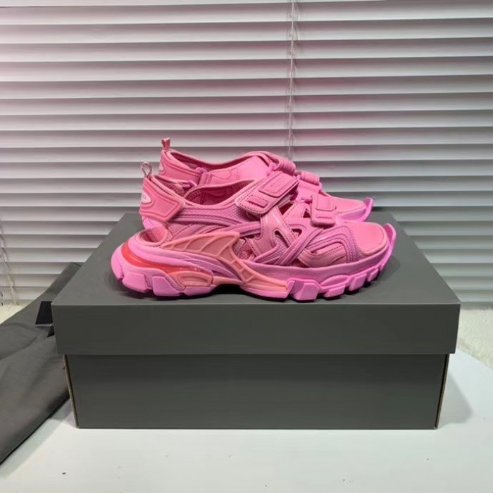 Ba*len*cia*ga track sandal rubber pink