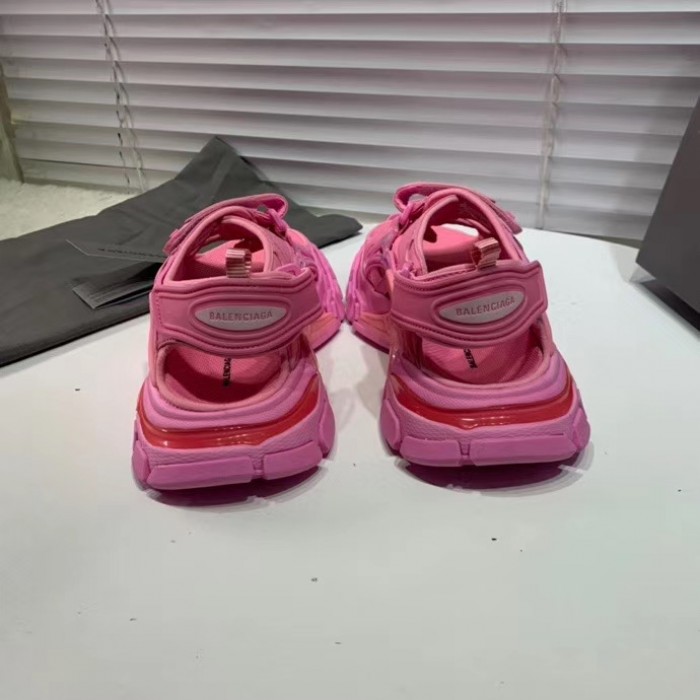 Ba*len*cia*ga track sandal rubber pink