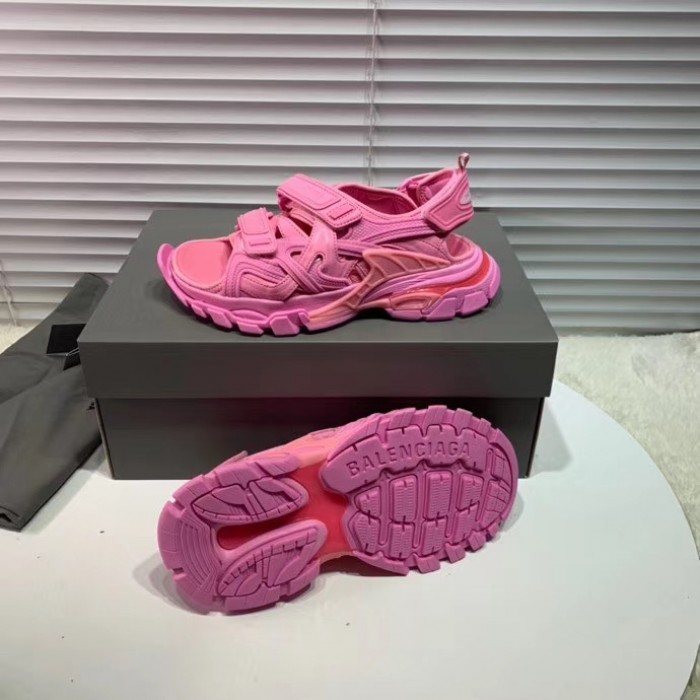 Ba*len*cia*ga track sandal rubber pink