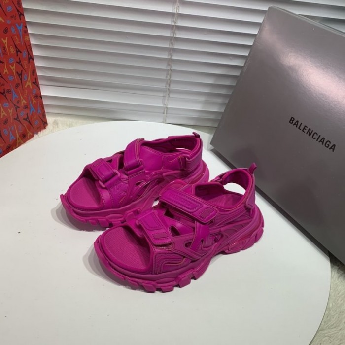 Ba*len*cia*ga track sandal rubber fuchsia