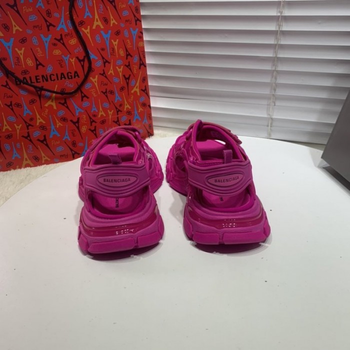 Ba*len*cia*ga track sandal rubber fuchsia