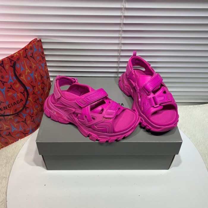 Ba*len*cia*ga track sandal rubber fuchsia