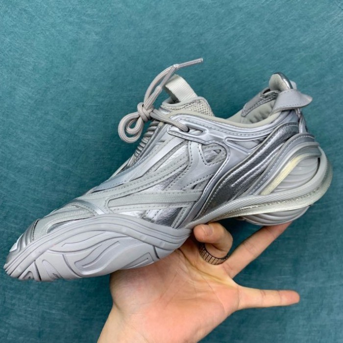Ba*len*cia*ga tyrex sneakers silver