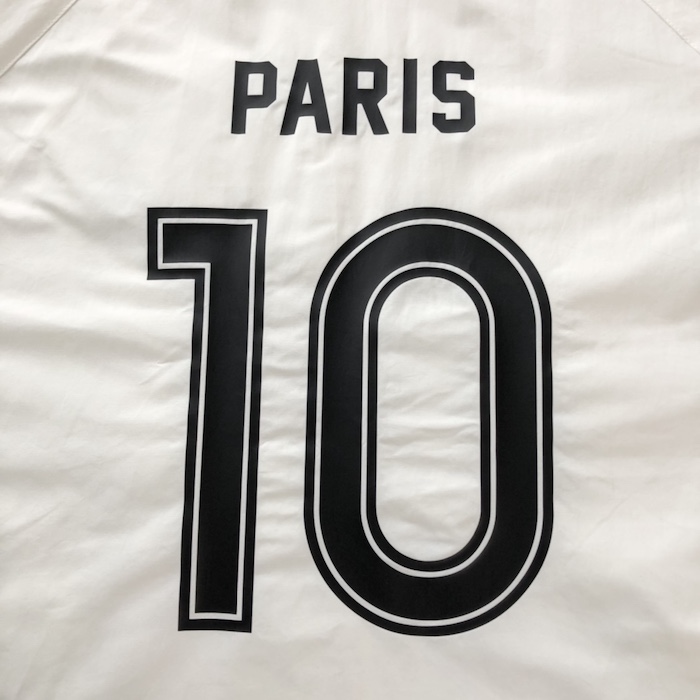Ba*len*cia*ga paris soccer tracksuit jacket in white
