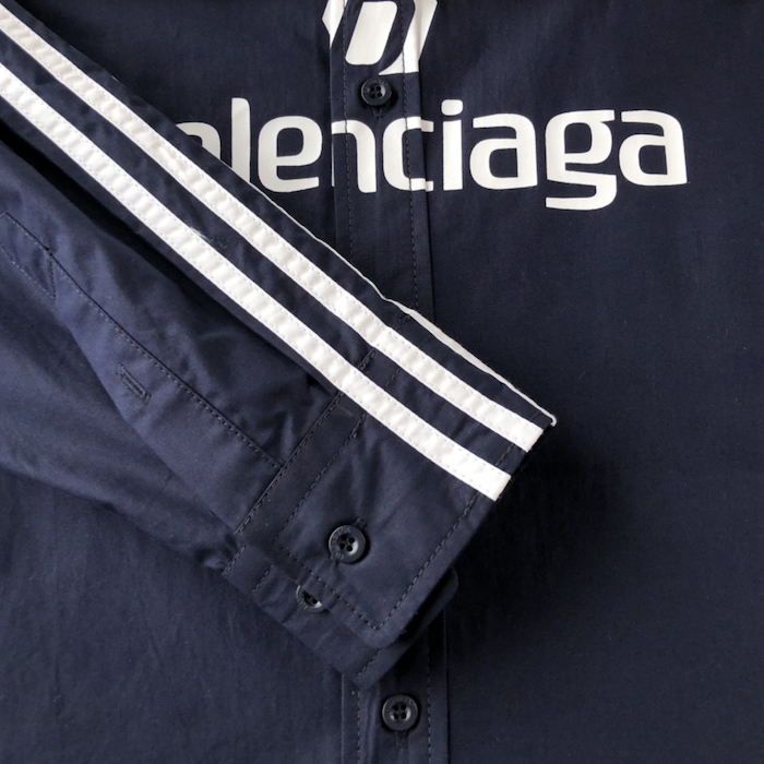 Ba*len*cia*ga x ad*s manchester united shirt blue