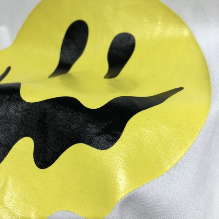 Ba*len*cia*ga drip peace large fit t-shirt white