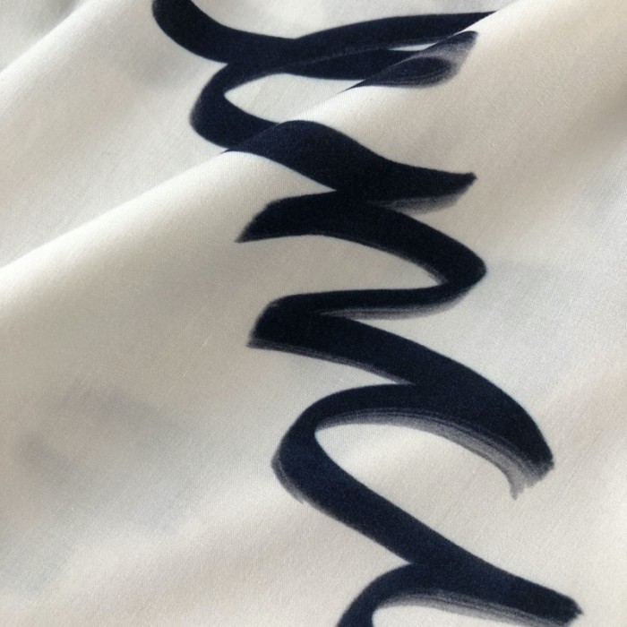 Ba*len*cia*ga hemd mit logo print white