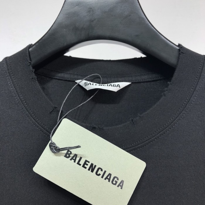Ba*len*cia*ga i love u medium fit t shirt black