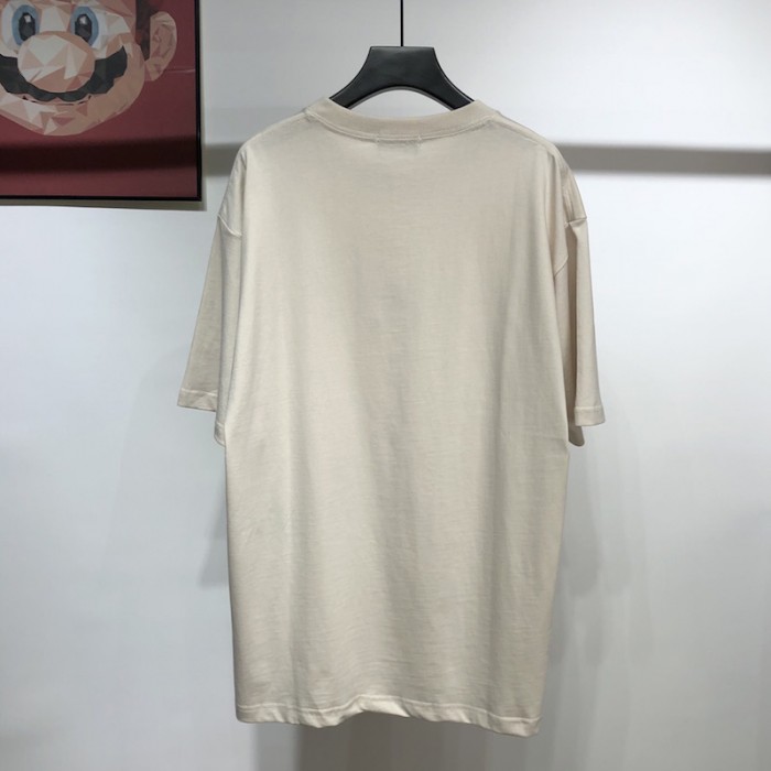 Ba*len*cia*ga lion s laurel large fit t-shirt grey