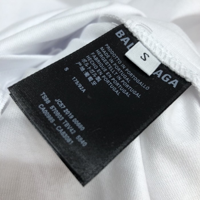 Ba*len*cia*ga lion s laurel large fit t-shirt white
