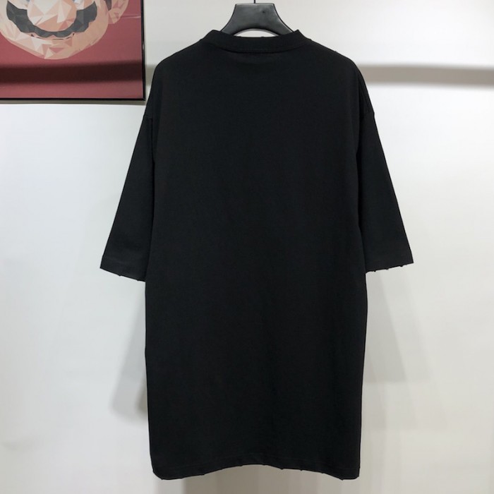 Ba*len*cia*ga marathon xl t shirt black
