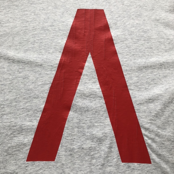 Ba*len*cia*ga music archive series connected long sleeve t-shirt oversized in grey