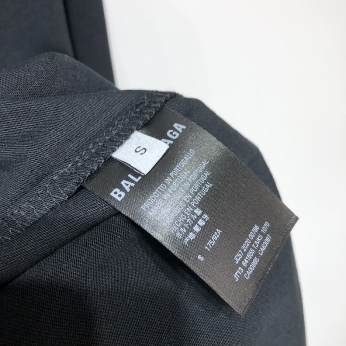 Ba*len*cia*ga x nasa oversize t shirt black