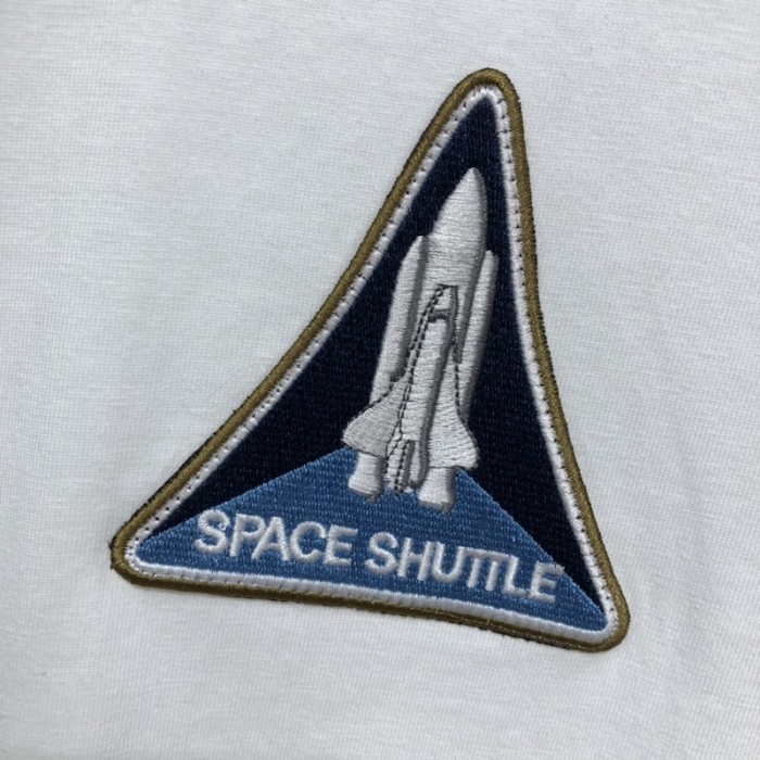 Ba*len*cia*ga x nasa oversize t shirt white