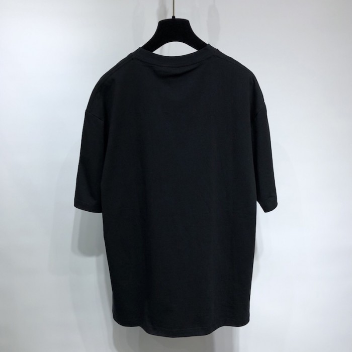 Ba*len*cia*ga real Ba*len*cia*ga medium fit t shirt black