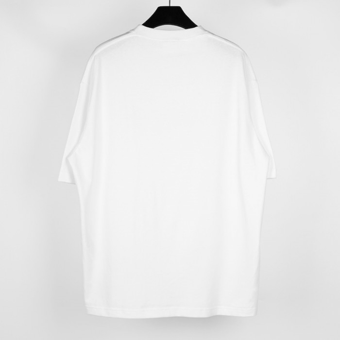 Ba*len*cia*ga slime t-shirt medium fit in white