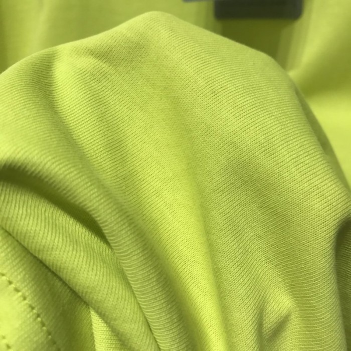 Ba*len*cia*ga oversized small logo t-shirt yellow