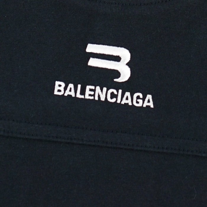 Ba*len*cia*ga sporty b tracksuit t-shirt in blue