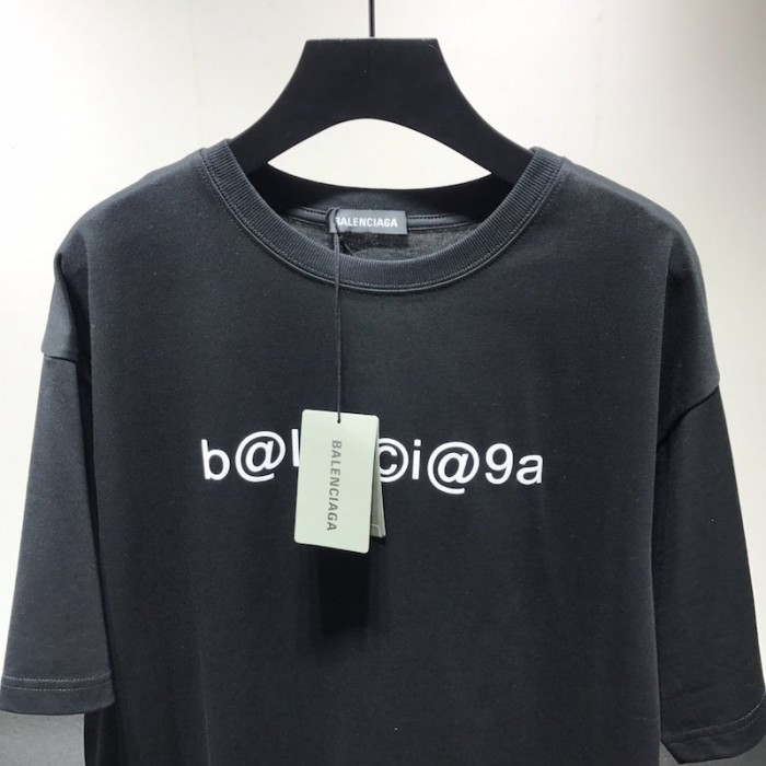 Ba*len*cia*ga symbolic large fit t-shirt black