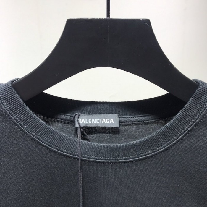 Ba*len*cia*ga symbolic large fit t-shirt black